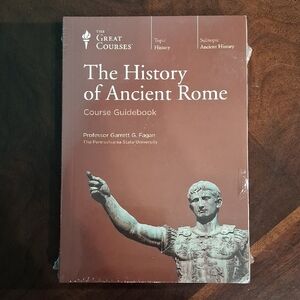 NEW! The Great Courses -  The History of Ancient Rome Course Guidebook & DVD set
